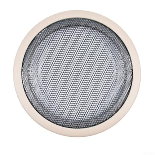 Copertura per altoparlante per portiera da auto per BMW X1 X2 F48 F49 F39 F52 F45 F46 in ABS progettata per proteggere gli altoparlanti dalla polvere mantenendo un audio chiaro beige