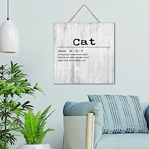Panneau bois chat Noun pour habiller un mur vide avec une décoration chaleureuse