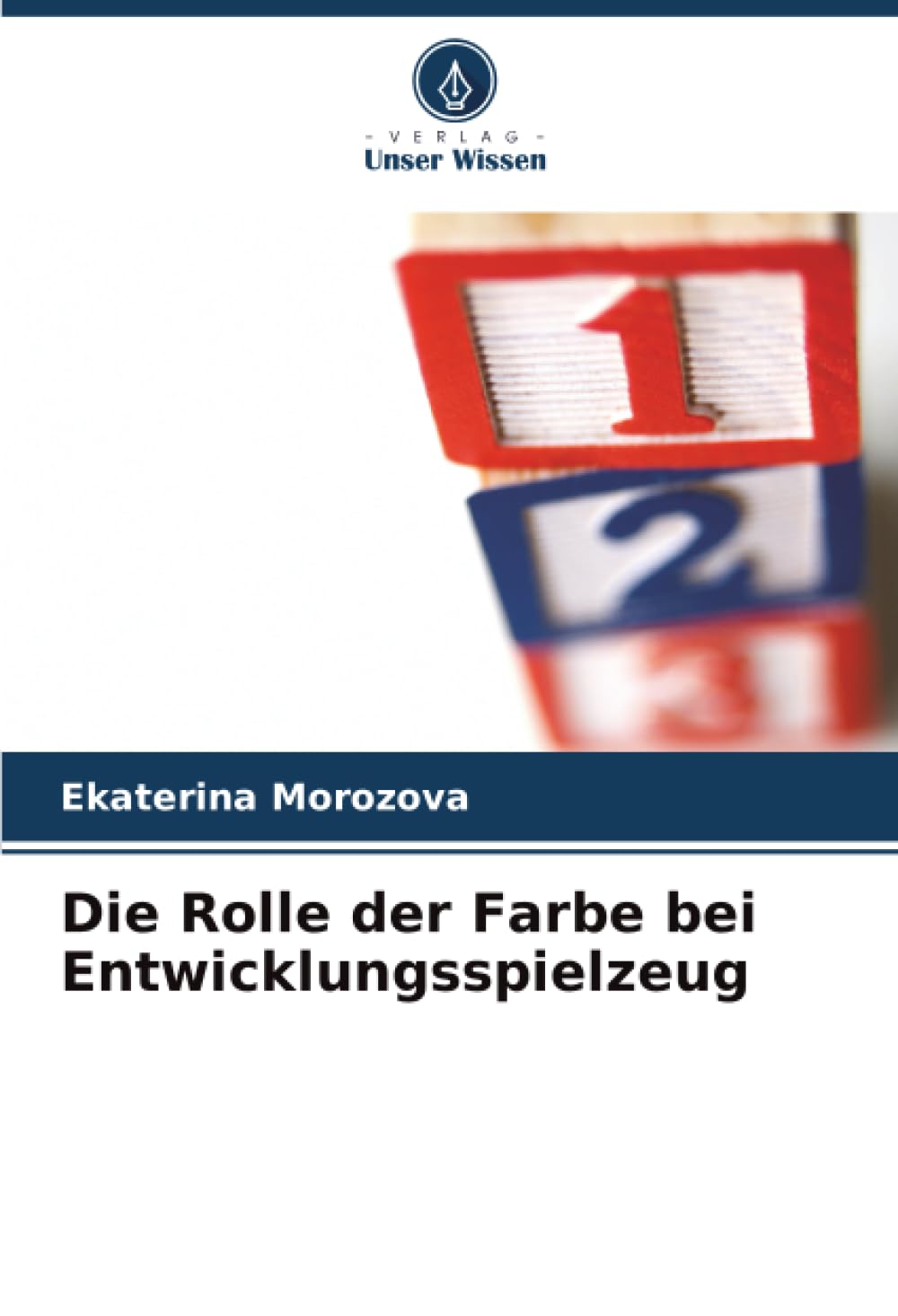 Die Rolle der Farbe bei Entwicklungsspielzeug