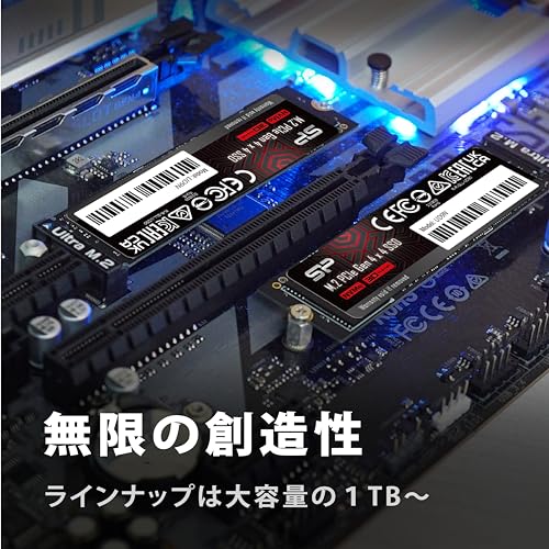 Image of Silicon Power SSD 2TB [Ultra High Speed Gaming SSD] Read 5,000MB /s Write 4,800MB /s 3D NAND M.2 2280 PCIe4.0x4 NVMe1.4 UD9N Series SJ02KGBP44UD9N05J5