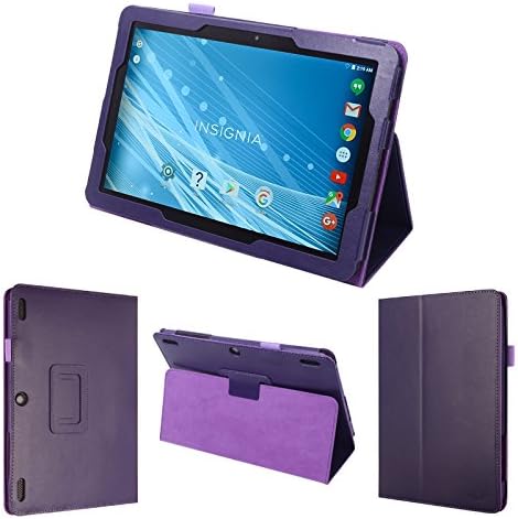 Insignia - 10.1", NS-P10A7100 NS-P10A8100 Tablet case/Cover, Purple