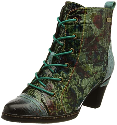 LAURA VITA Agcatheo 131, Ankle Boot Mujer, Turquesa, 36 EU