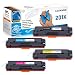 Produktbild LOSMANN 4X Toner Kompatibel für HP CF400X CF401X CF402X CF403X 201X 201A CF400A für HP Color Laserjet Pro M252dn M252dw M252n M270 Series M274dn M274n MFP M270 Series MFP M277c6 MFP M277dw MFP M277n