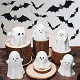 Photo Gallery gw box 6 decorazioni fantasma, statua di fantasma di halloween, decorazioni per statue fantasma, in resina bianca con pipistrello, adesivi decorativi per halloween, per scrivania e centrotavola Photo Gallery gw box 6 decorazioni fantasma, statua di fantasma di halloween, decorazioni per statue fantasma, in resina bianca con pipistrello, adesivi decorativi per halloween, per scrivania e centrotavola