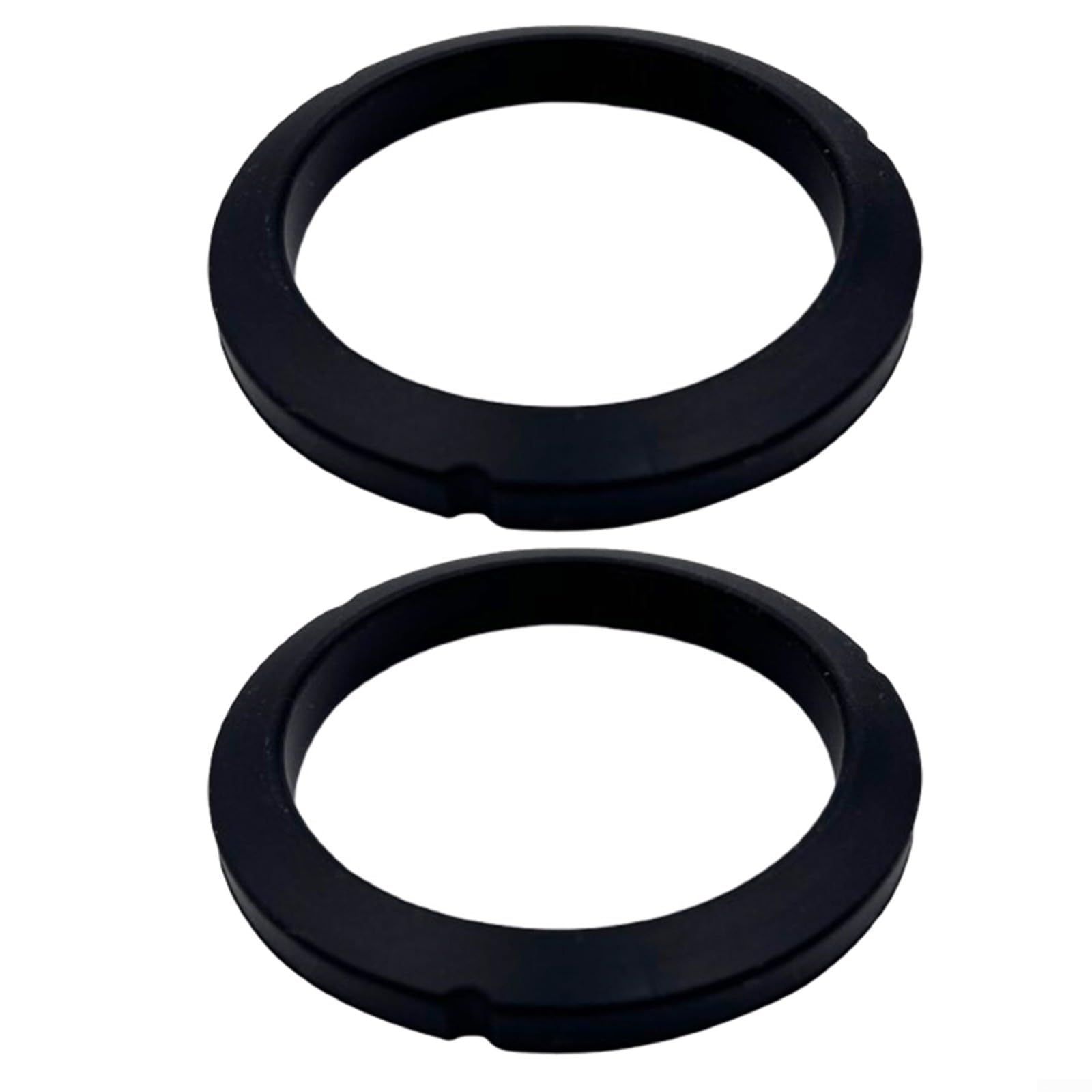 Group Head Seal Gasket, 73x56x10mm for Bezzera Espresso Machines Silicone Replacement Part, High Temperature Resistant, Black Coffee Machine Accessory(2pcs)