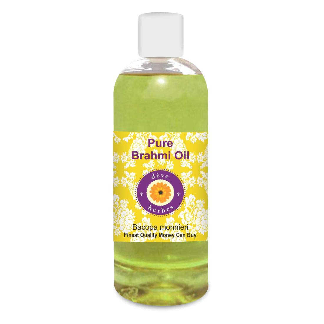 Deve Herbes Brahmi Oil (Bacopa monnieri) | Infused | Pure | Non-Sticky | Lightweight | For Hair Care Routines | Men & Women | Traditional Use | Natural | 200ml