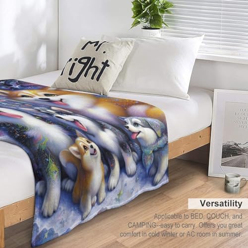 Manta para sofá de forro polar suave colcha cálida de 130 x 180 cm 7