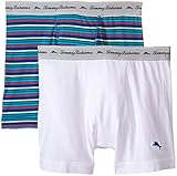 Tommy Bahama Men's Stretch Boxer Brief, Pack of Two
