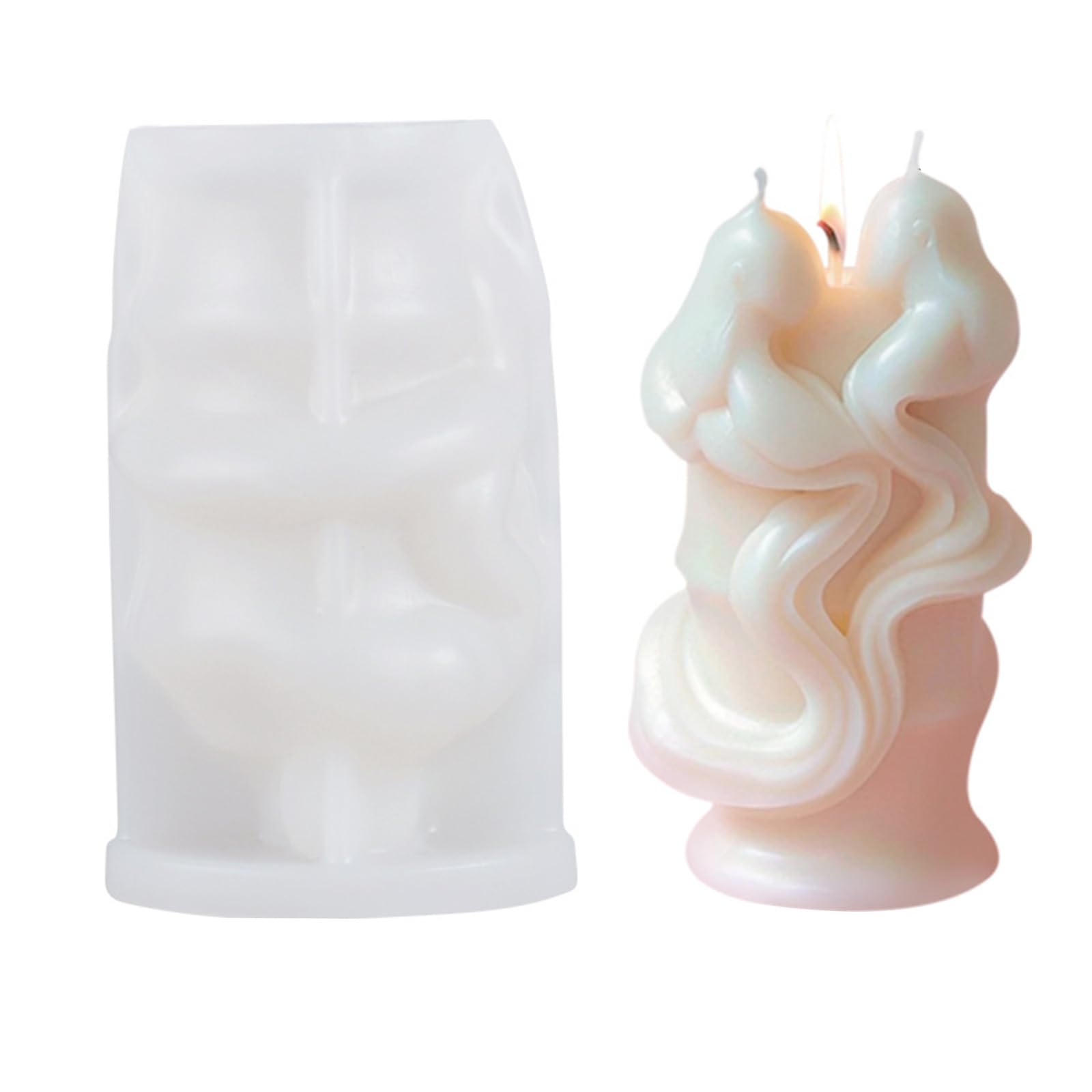 Msioytog Delicate Silicone Making Epoxy Castings Molds Silicone Making Molds