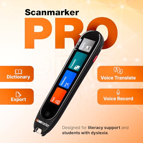 Image of Scanmarker Pro | Translation Pen & Reading Pen | Assistive Tool for Language Learners, Dyslexia & Learning Difficulties
