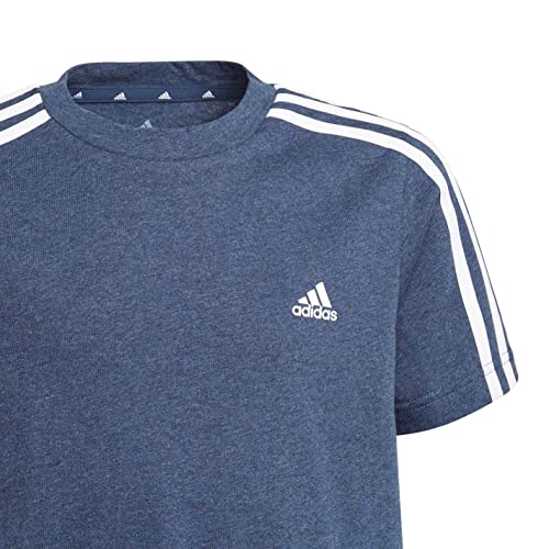 Adidas GN3996 B 3S T T-Shirt Bambino Crew Navy