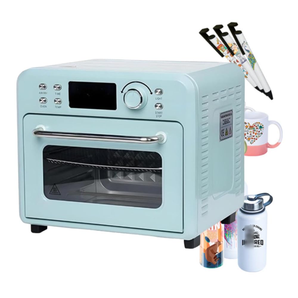 Forno Convezione Sublimazione con Temperatura Stabile 16L | Pressa a Caldo per Sublimazione,16l/30l,Aria Calda Circolare,Tazze Personalizzate,Produzione Commerciale,Piccole Imprese