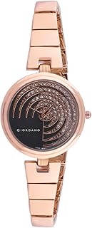 Analog Stylish | Trendy Watch for Women's Water Resistant with Crystal Studded Dial and Unique Design Metal Strap Wrist Watch to Compliment Your Look|Ideal Gift for Women|Ladies|Girls - C2196