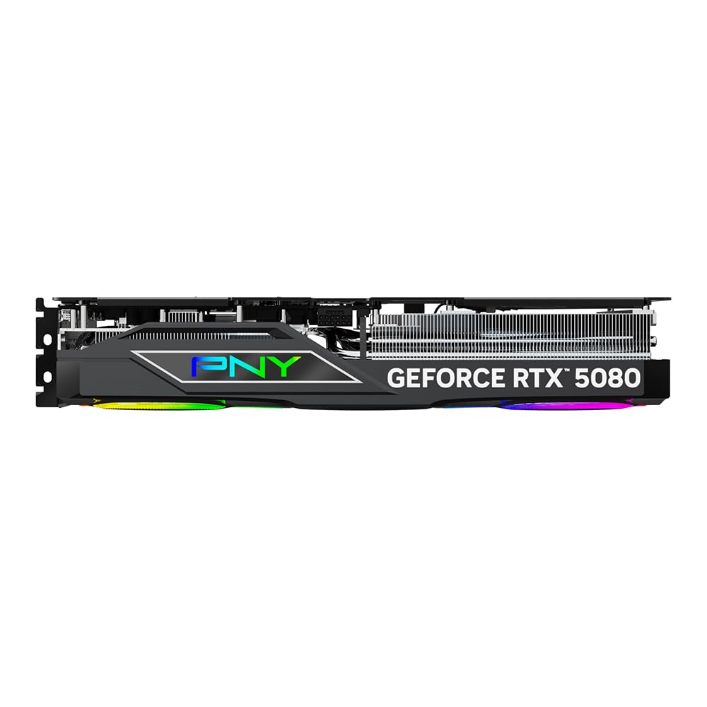 PNY Scheda Grafica GeForce RTX™ 5080 16GB ARGB OC Triple Fan DLSS 4