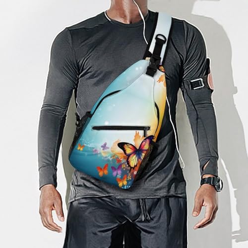 Mochila tipo bandolera deportiva para senderismo y uso casual miniatura 7