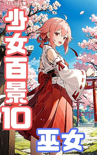 AIイラスト集 少女百景10 巫女