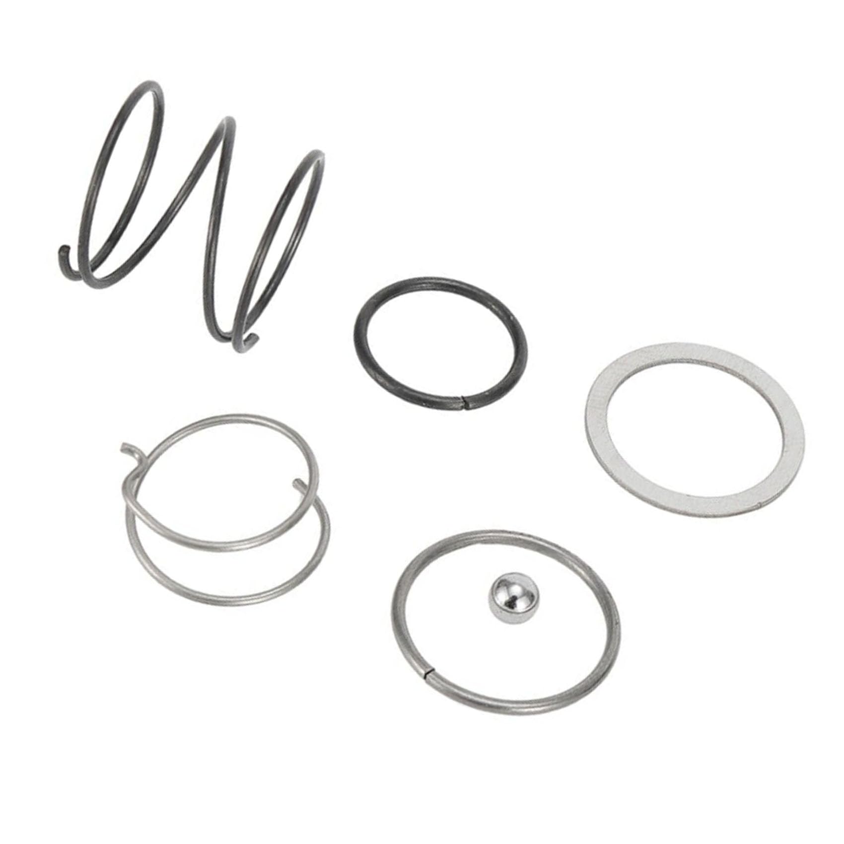 HAFRILY 6Pcs Holder Chuck Repair Kit for Dewalt DCF885 DCF886 DCF887 DCF840 DCF850 N078434 N089668 for Dewalt Bit Holder Replacement Power Tool Spring and Ball Bearing Kit