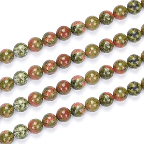 Adabele Natural Unakite Jasper Beads for Crafting Cover