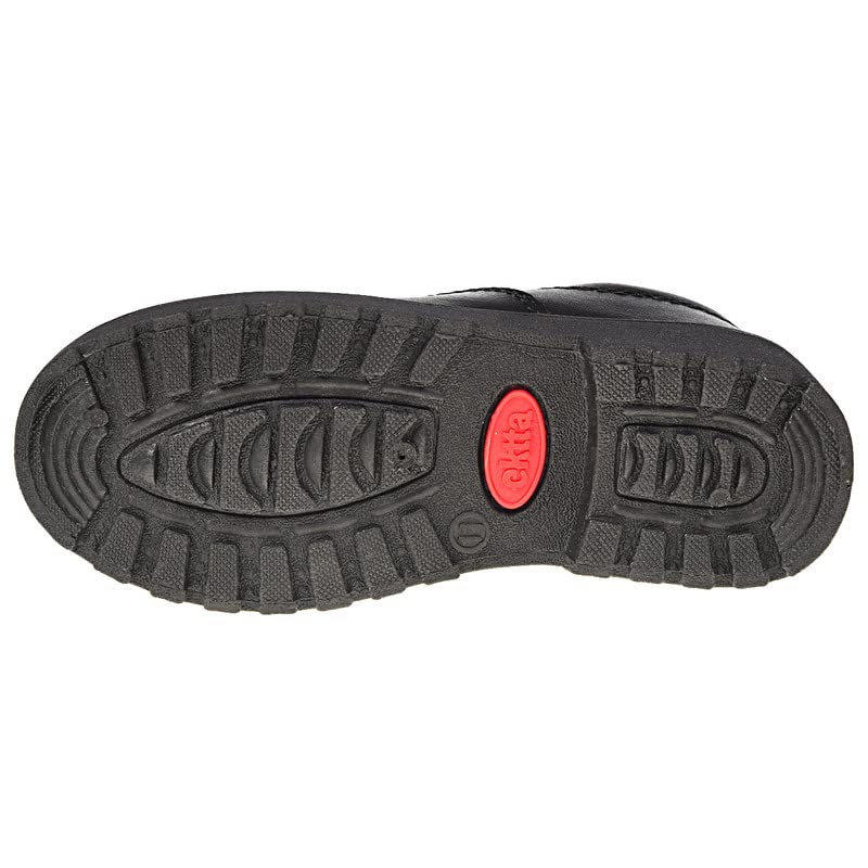 Ektta Boys Boy's Lace Up School Shoes White School Uniform Shoe 7 51rfohZ4LEL