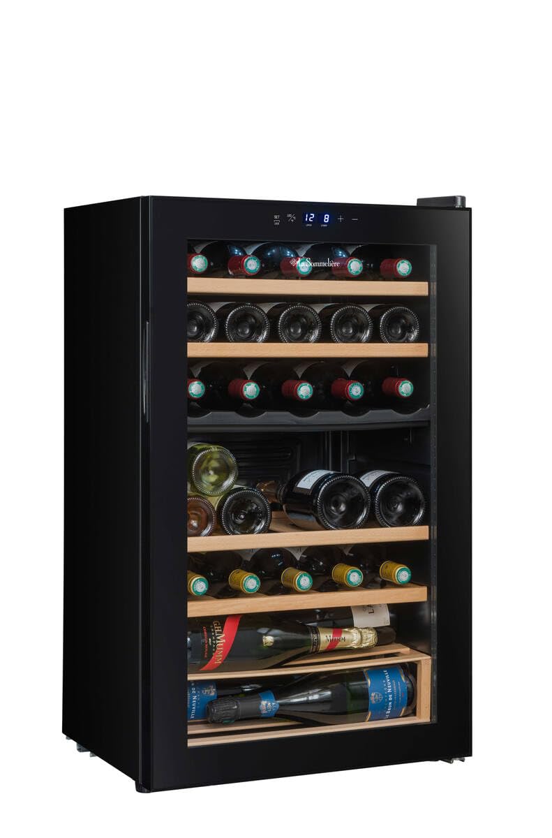 LA SOMMELIERE LS35DZ Cave de mise à température double zone 33 Bouteilles