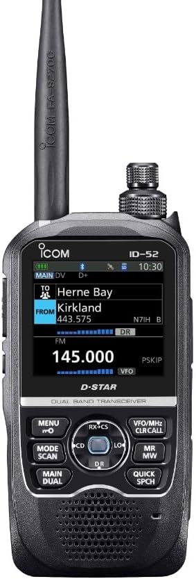 IcomID-52 E D-STAR Digital Handheld Transceiver