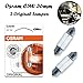 Produktbild 2x Osram Original C5W 36mm 12V 6418-02B Standard Ersatz Halogen Soffitte Lampe für Innenbeleuchtung - Kofferraum Handschuhfach Kennzeichen Tür Fußraum Leselampen Lizenz - E-geprüft