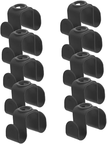 Homoyoyo Ganchos de doble cara para armario, ganchos para colgar ropa, ganchos para colgar ropa, ganchos para colgar ropa, ganchos organizadores de