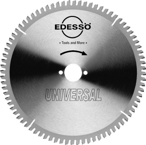 Edessö 18025030 HM lama della sega circolare di precisione di universale 2/7/42 HW 250 X 3, 2/6 X 30 Z = 80 TF, argento