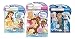 Bundle of 3 Imagine Ink Activity Books - Princess Featuring Belle & Frozen Magic Pictures, Princess Mess Free Game Book