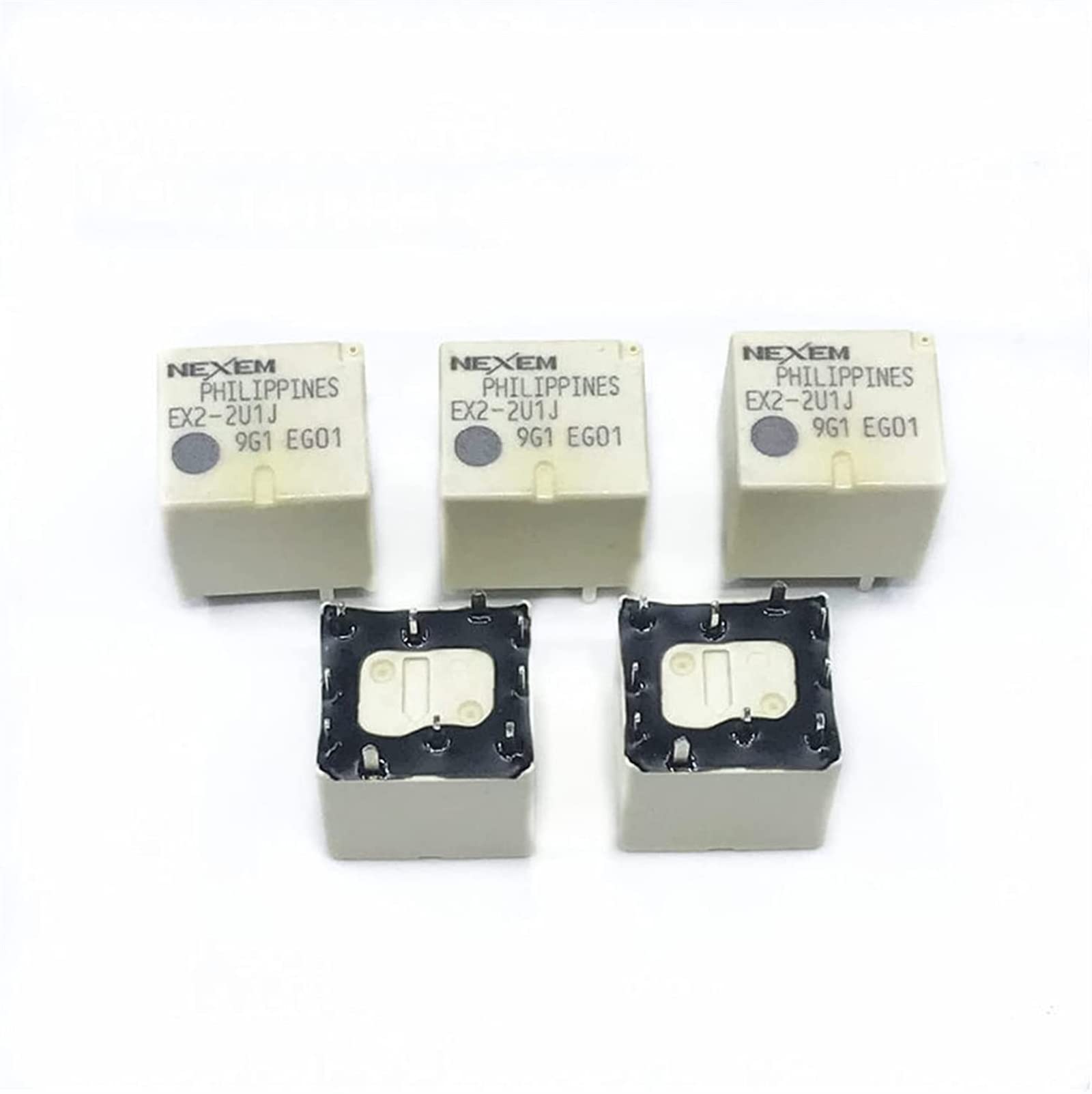 AQHYEBNSR Relay 5Pcs/lot Automotive relays 2U1J EX2-2U1 EX2-2U1J On Board Central Locking DC12V 10Pins