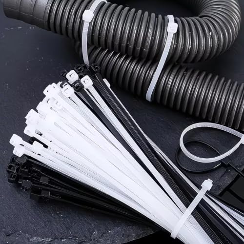 100-Pack Nylon Self-Locking Cable Ties - image 4