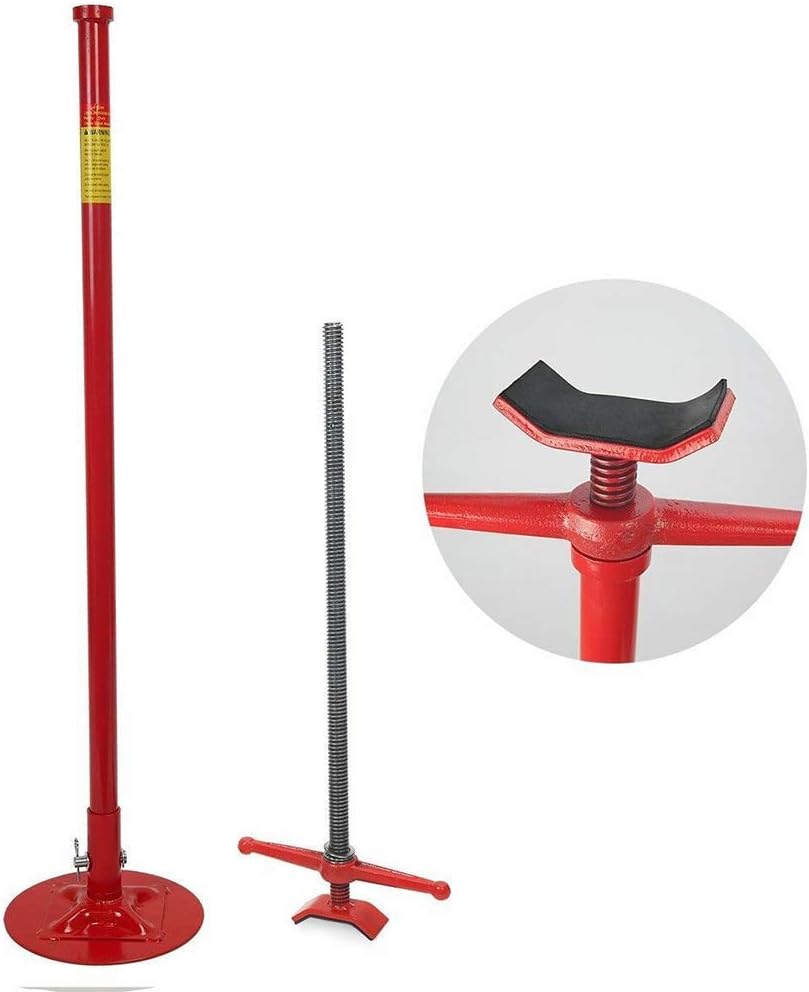 ROADFAR 1/2 Ton Under Hoist Jack Stand Car Lift, Red