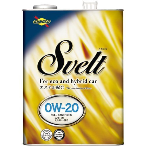 Amazon | スノコ エンジンオイル Svelt SN 0W20 4L [HTRC3] | 車用