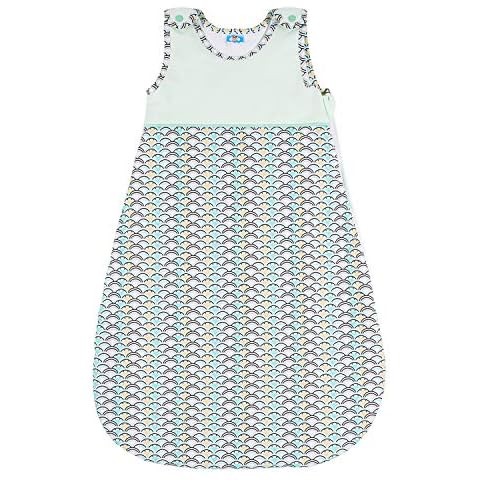 Saco de dormir para bebé de verano Sweety Fox 110cm - 1 TOG (100% Algodón Ecológico Oeko Tex) Cover