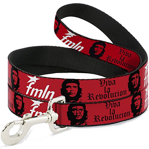 Laisse Che W/Fmln Rouge anti-traction Buckle Down sangle solide 6ft - 2