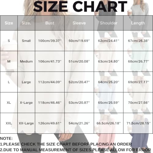 Oversized Crewneck Sweatshirt for Women Scalloped Casual Pullover Tops - image 4