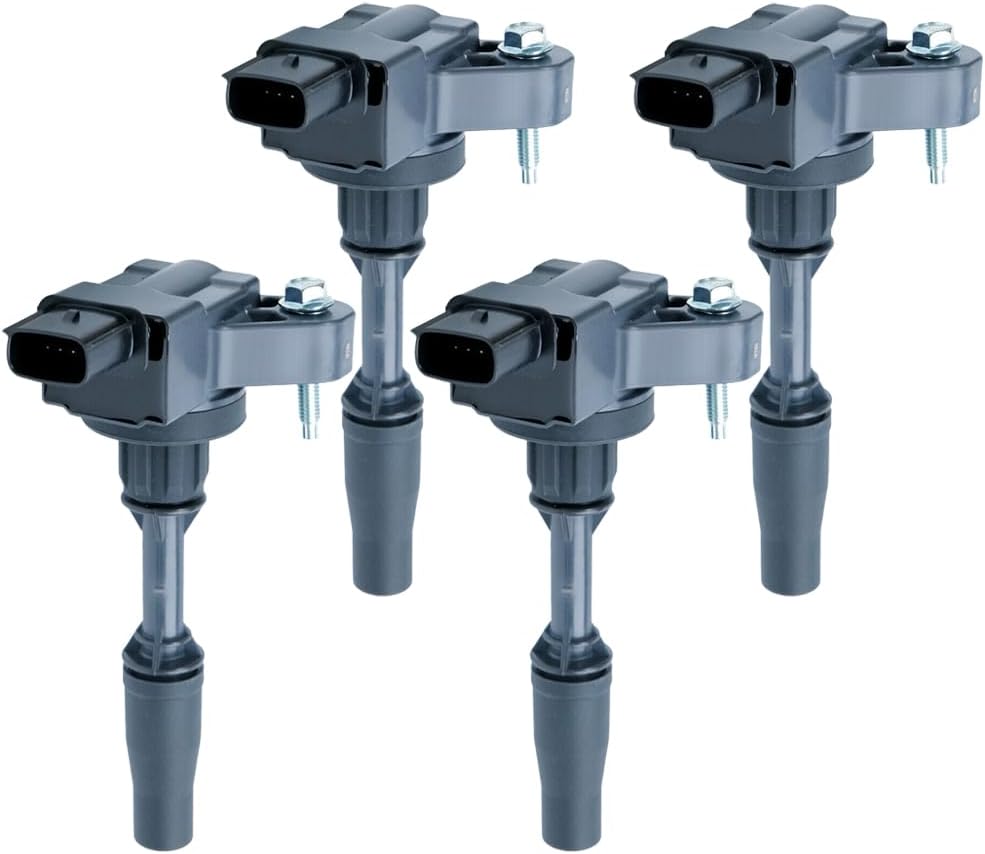 Ignition Coil PACK UF680 Set of 4 Compatible With Buick Envision Regal Verano Cadillac ATS CT6 CTS Chevy Blazer Camaro Colorado Impala Malibu Equinox GMC Acadia Canyon Terrain 2.0T 2.5 2.4 L4