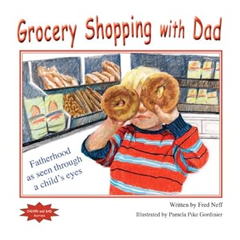 Paperback Grocery Shopping with Dad Book