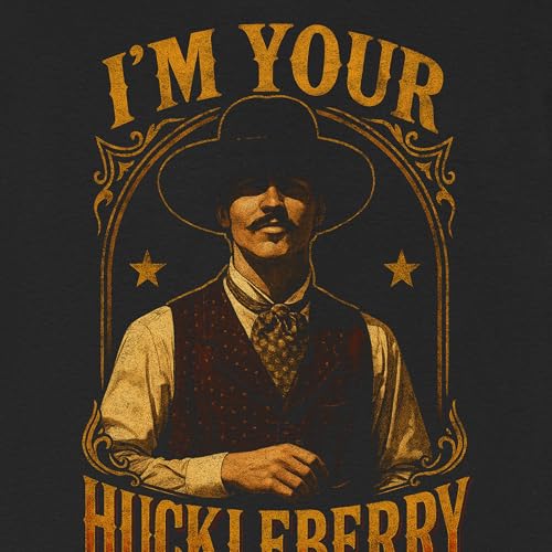 I'm Your Huckleberry Tombstone T-Shirt Inspired Western Graphic Tee2