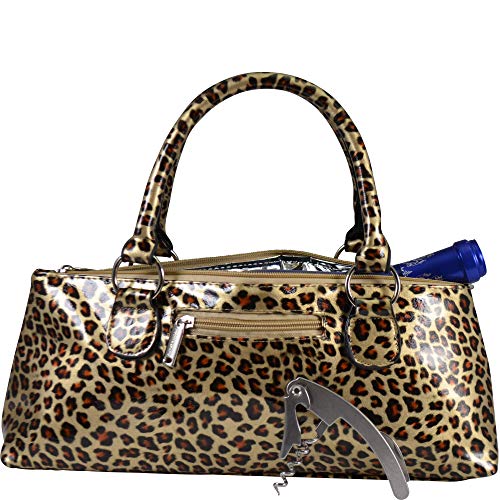 Image of PRIMEWARE Cheetah Wine Clutch
