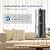 Purewell Upgraded 9-Stage Gravity Water Filter System with Water Level Window, 0.01?m Ultra-Filtration Countertop System with 2 Filters and Stand, pH 8-9, Reduce 99% Chlorine, BO-PH-2.25G
