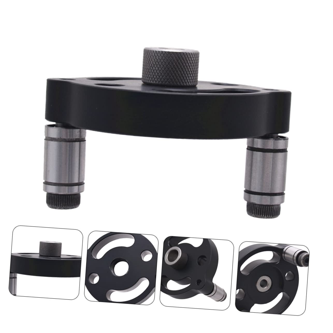 Uonlytech 1ensemble Kit De Perçage Dowel Outil De Positionnement Pour Avec Poinçon De Perçage Auto-centré Pour Travail Et De Meubles