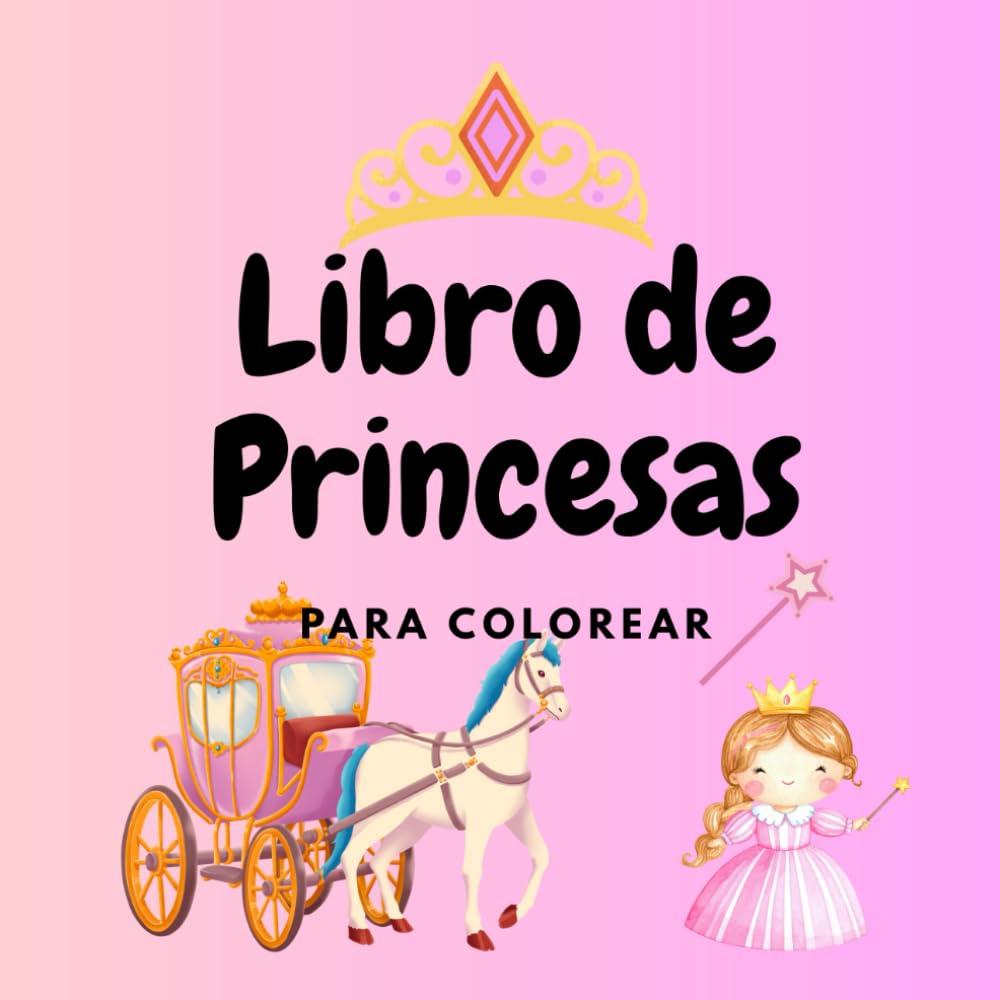 Libro de Princesas para colorear