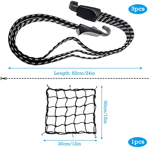 Cinghia di tensione per bicicletta, 3 in 1, con