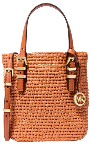 Sac cabas Michael Kors XS NS orange en bandoulière pour femme au format mini
