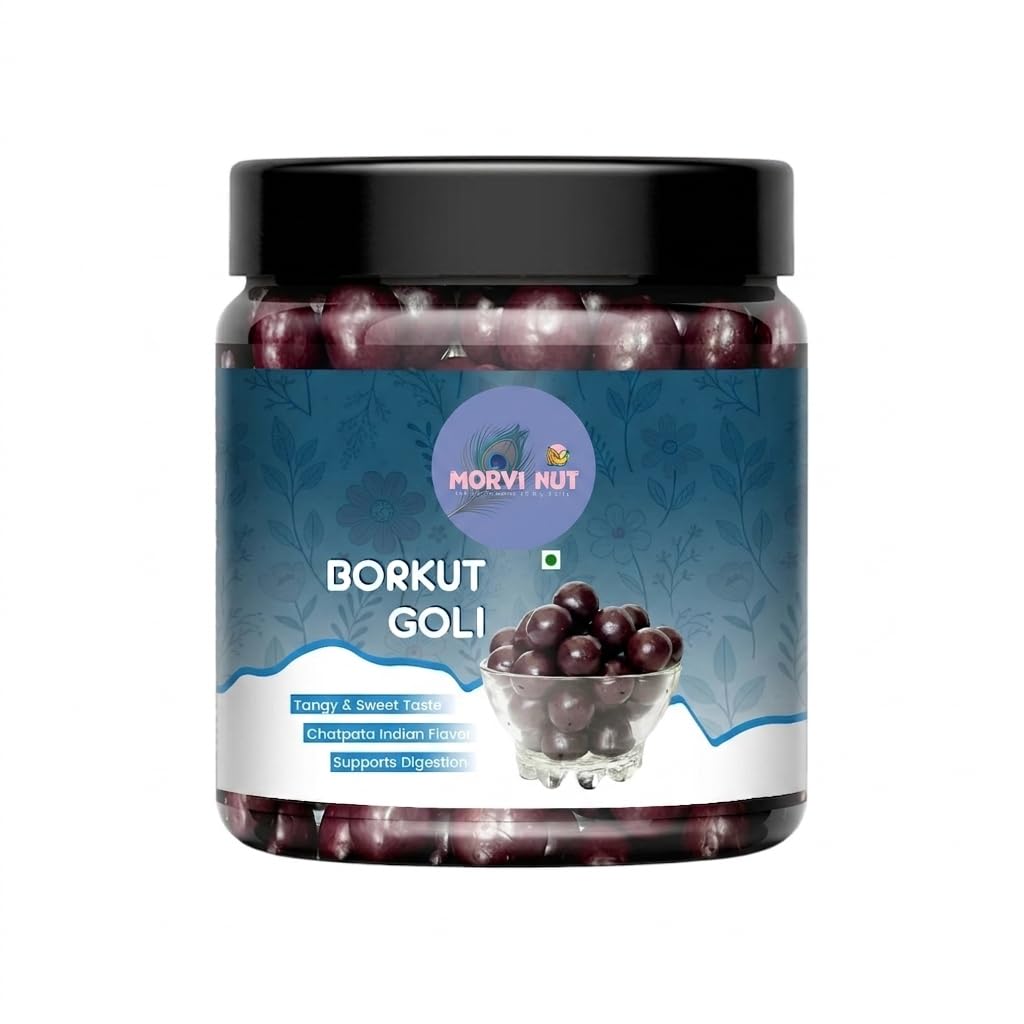 MORVI NUT Borkut Goli 250g Traditional Khatta Meetha Ber Candy Digestive Mukhwas Mouth Freshener-image-27