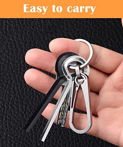 Aienxn 8Pcs Black 7/32 Inch Standard Hex Dogging Key With Full Loop, Metal Allen Wrench Door Key For Push Bar Panic Exit Device Q-O-046-Bk-7/32 #TOP3