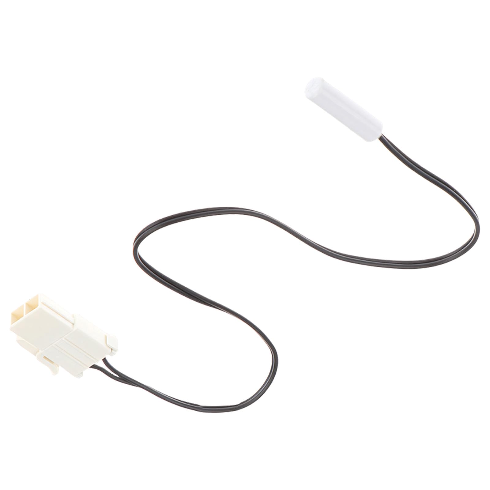 Uqezagpa Freezer Temperature Probe Cable 0060402182 Refrigerator Defrost Thermistor Wire, 32.5cm / 12.8inch Part for Appliance Temperature Control Fridge Defrost Thermostat Probe