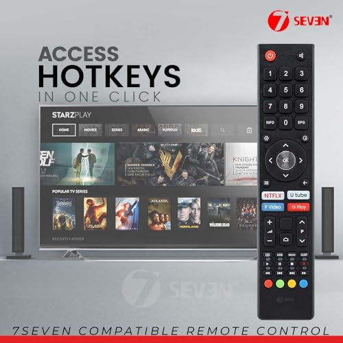 7SEVEN® Compatible for BPL Tv Remote Control Suitable for Smart Android 4k LED UHD HD bpl Television with OTT Hotkeys Without Voice Command 9 51rfueoU4AL