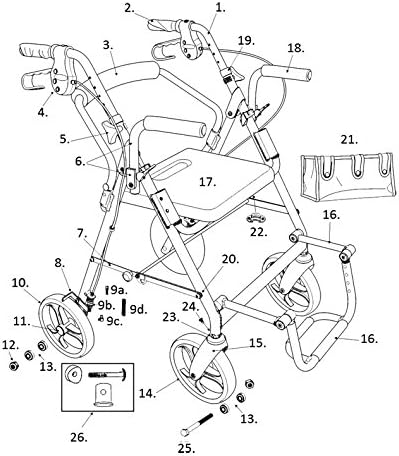 tote along replacement parts